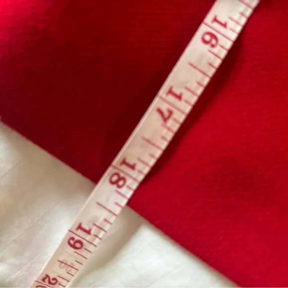 Zara Collection Red Open Back Fit & Flare Dress - Picture 7 of 7